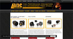 Desktop Screenshot of lanemotorsport.com